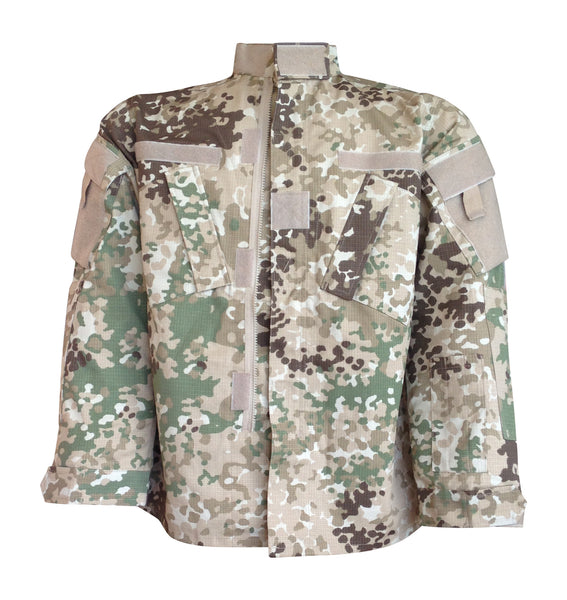Arid Fleck Military Combat Camouflage Uniform Jacket